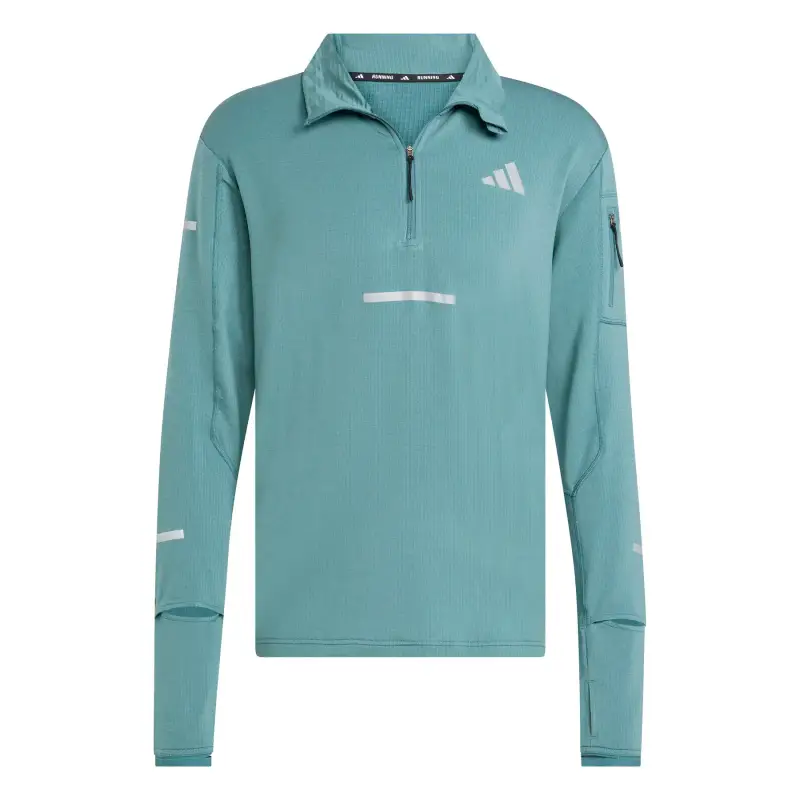 Pile con mezza zip adidas Adi365 Climawarm+ Vert