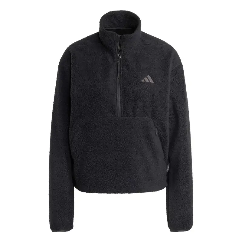Pile da donna con 1/2 zip adidas City Tech High Pile