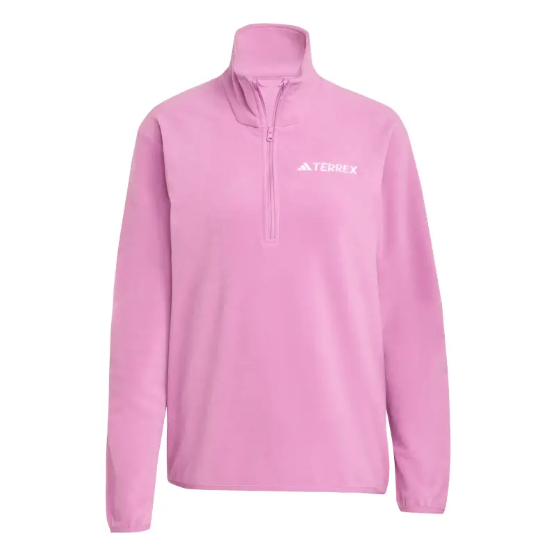 Pile da donna con 1/2 zip adidas Terrex Essentials
