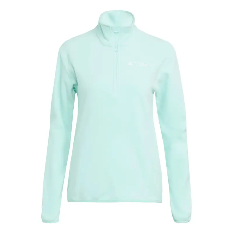 Pile da donna con 1/2 zip adidas Terrex Essentials