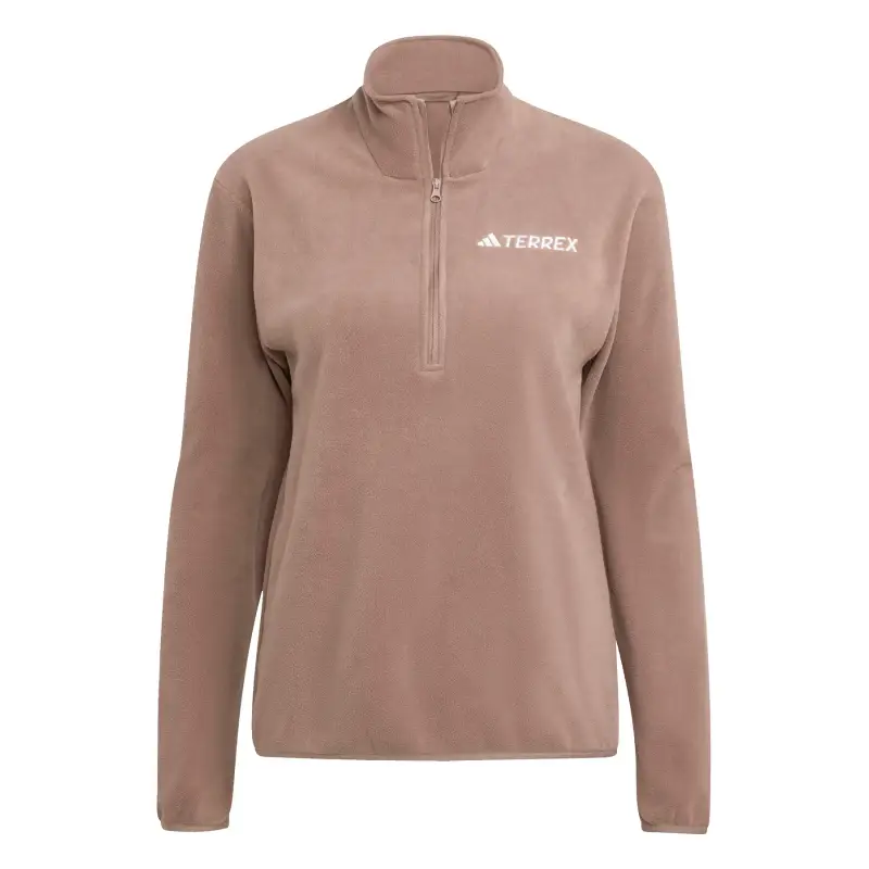 Pile da donna con 1/2 zip adidas Terrex Essentials
