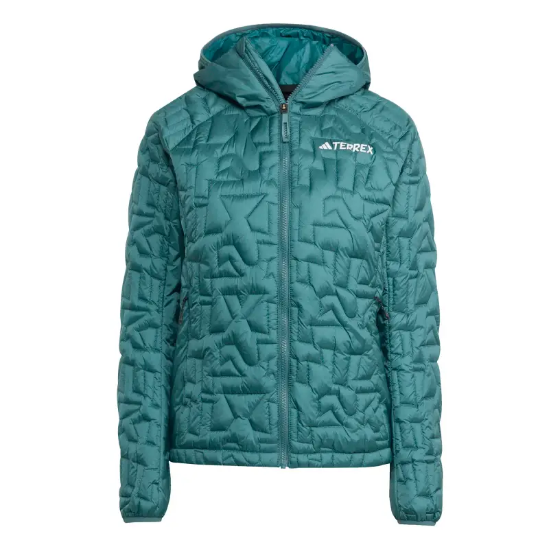 Piumino con cappuccio da donna adidas Terrex Xperior PrimaLoft