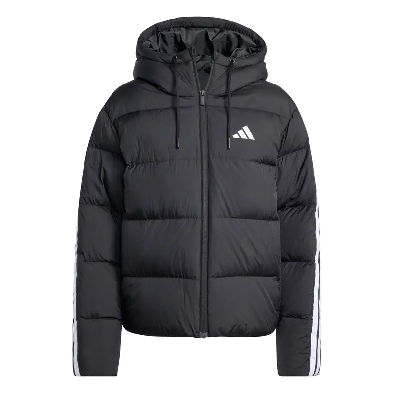 Piumino da donna adidas Essentials 3-Stripes Noir