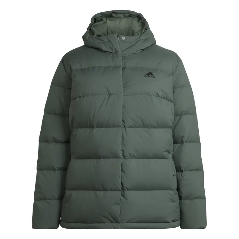 Piumino da donna Adidas Helionic GT Vert