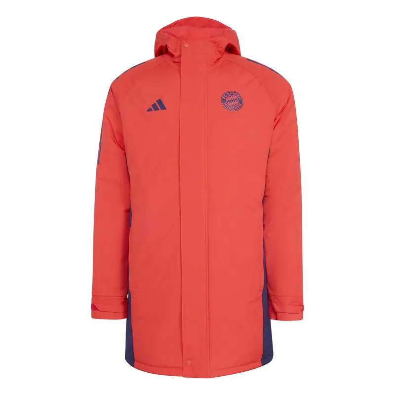 Piumino lungo Bayern Monaco Stadium Tiro 25 Rouge