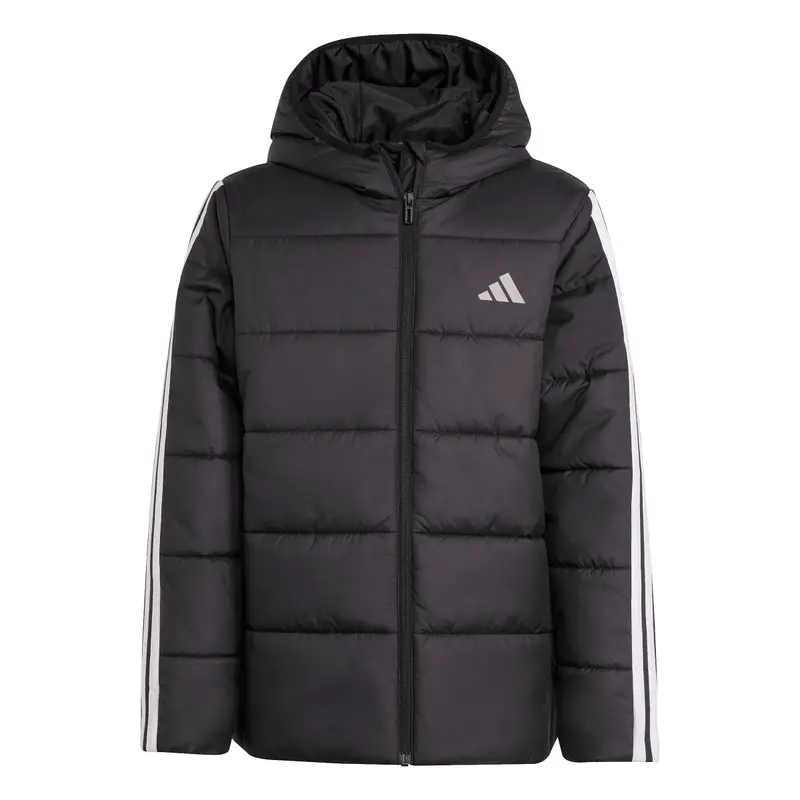 Piumino per bambini adidas Essentials 3-Stripes Noir