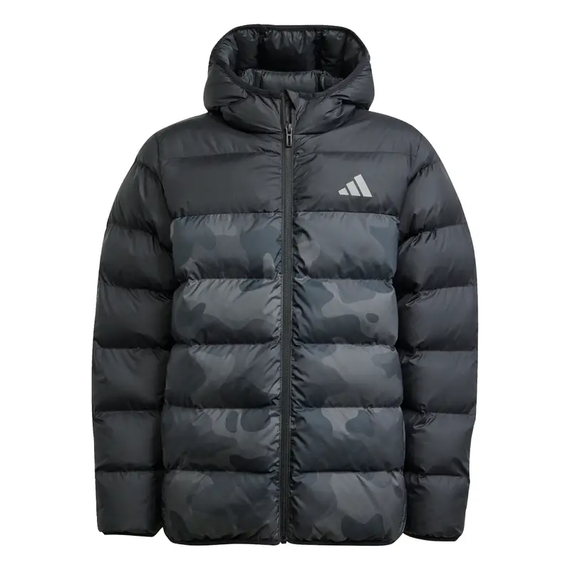 Piumino per bambini adidas Synthetic Allover Noir