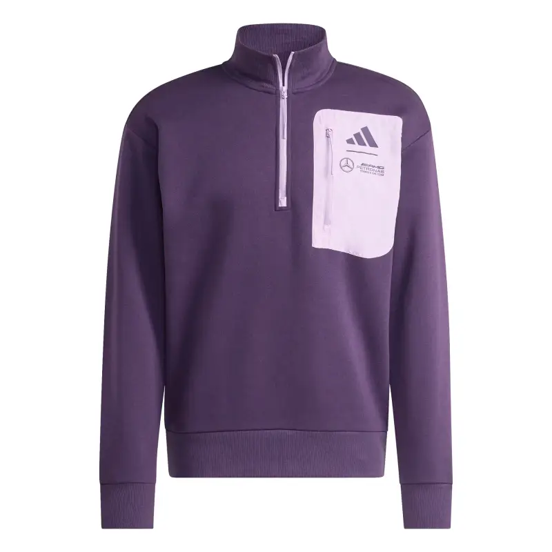 Polaire 1/2 zip Mercedes AMG Petronas Formula One Team Premium Violet