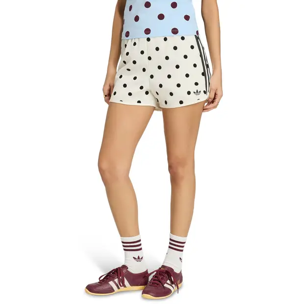 Polka Dots Donna - Pantaloncini Bianco - Mesh White