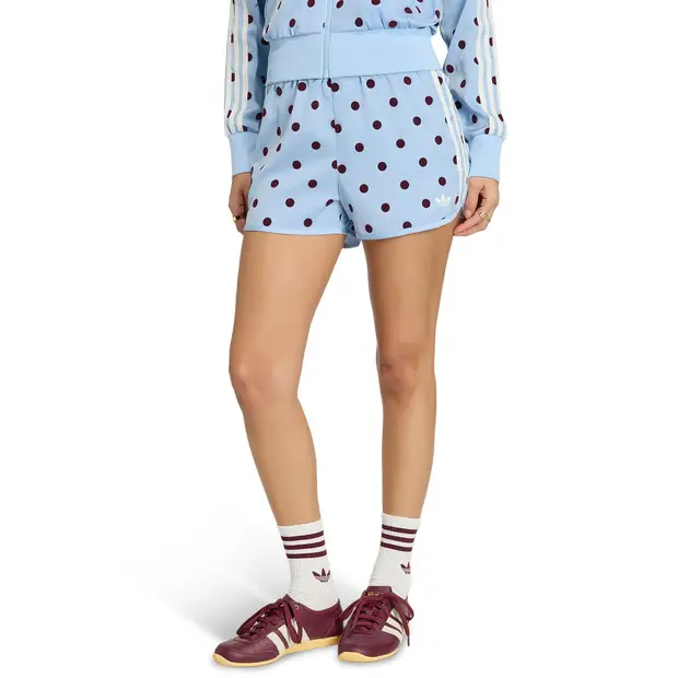 Polka Dots Donna - Pantaloncini Blu - Mesh Blue