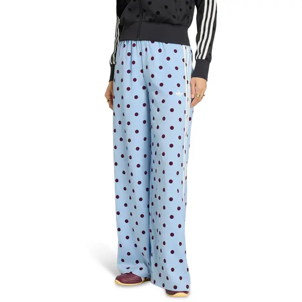 Polka Dots Donna - Pantaloni Blu - Mesh Blue