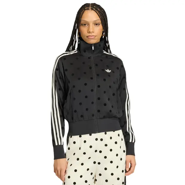 Polka Dots Donna - Top da pista Nero - Mesh Black