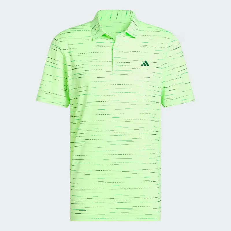 Polo a Rete Ultimate365 con Stampa Glimmer Lime Burst miniatura 4