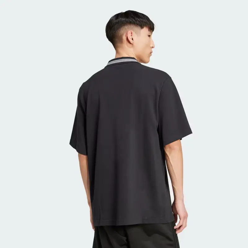 Adidas Polo Nero 3139404 miniatura 2