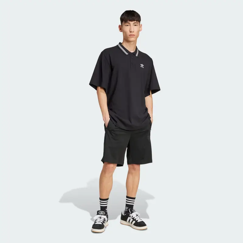 Adidas Polo Nero 3139404 miniatura 3