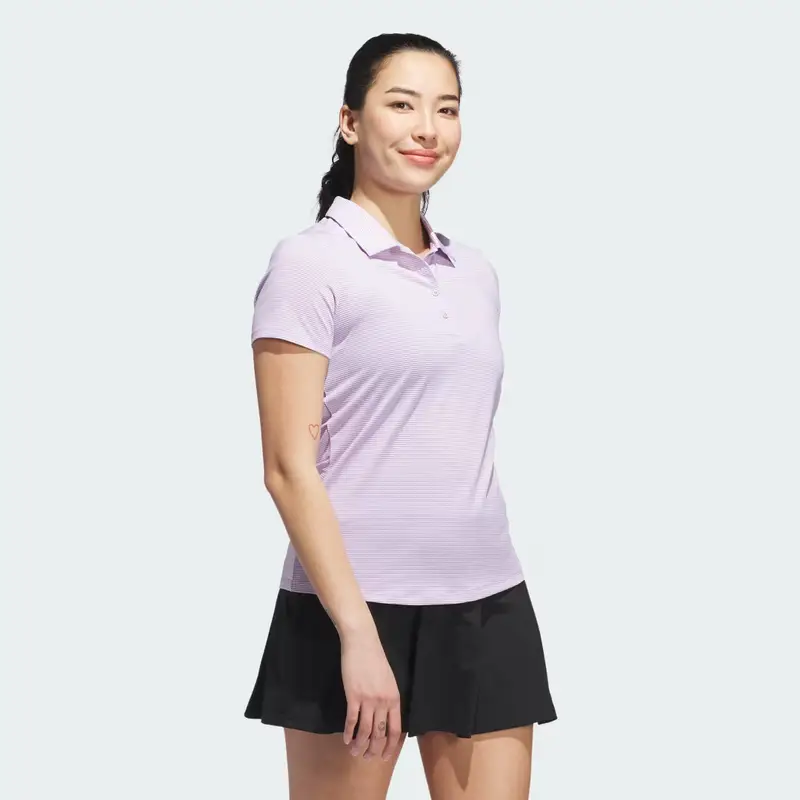Adidas Polo Donna Viola 3184535 miniatura 3