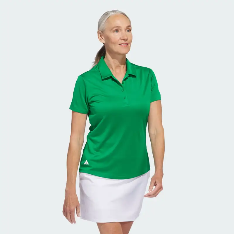 Adidas Polo Donna Verde 3183321 miniatura 3