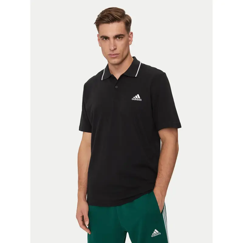 Polo Essentials IC9314 Nero Regular Fit