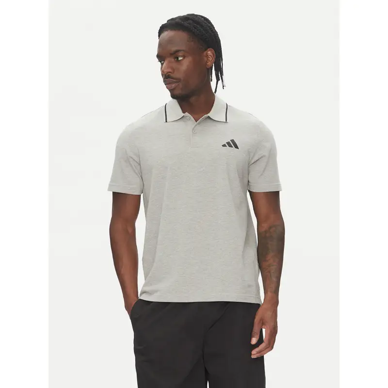 Polo Essentials Small Logo JE9022 Grigio Regular Fit