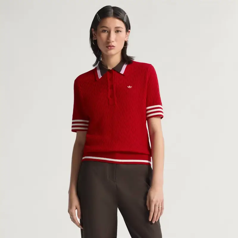 Adidas Polo Rosso 3139309