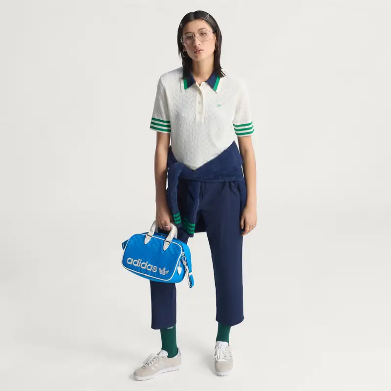 Adidas Polo Bianco 3242113 miniatura 3