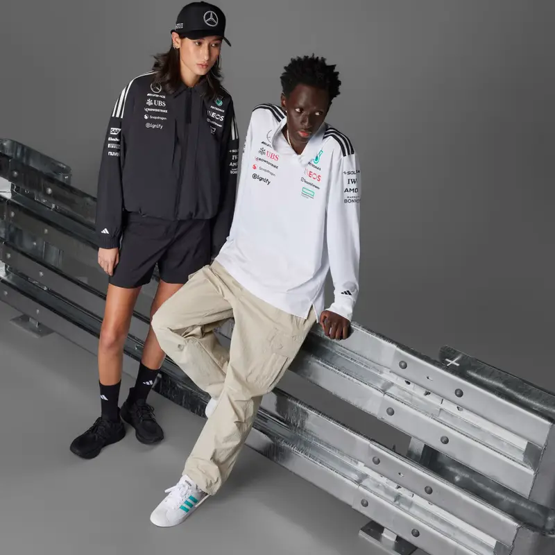 Adidas Polo Bianco 3140995 miniatura 4