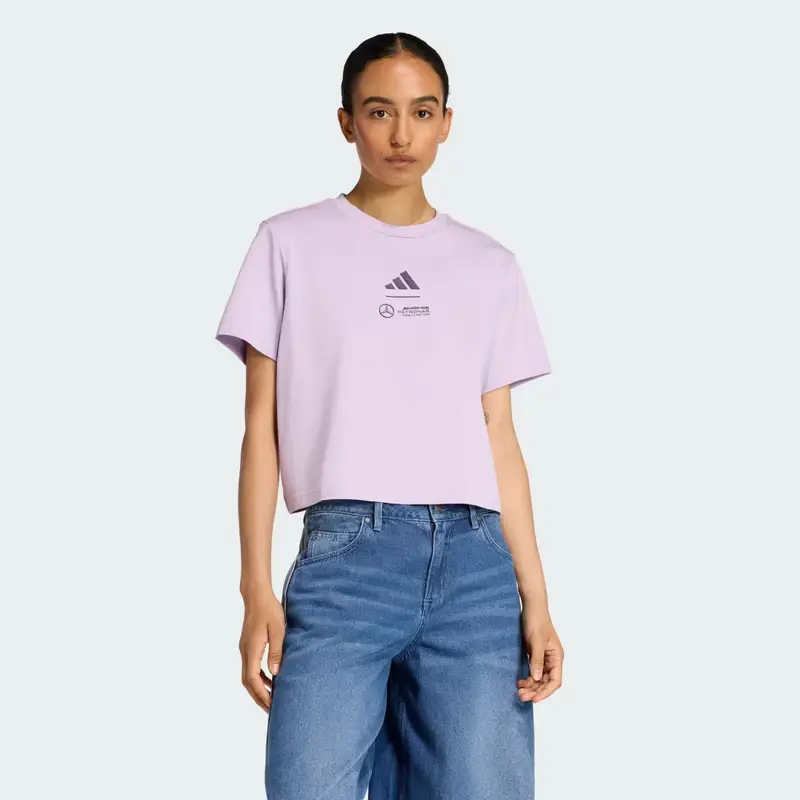 Adidas Polo Viola 3140627 miniatura 3