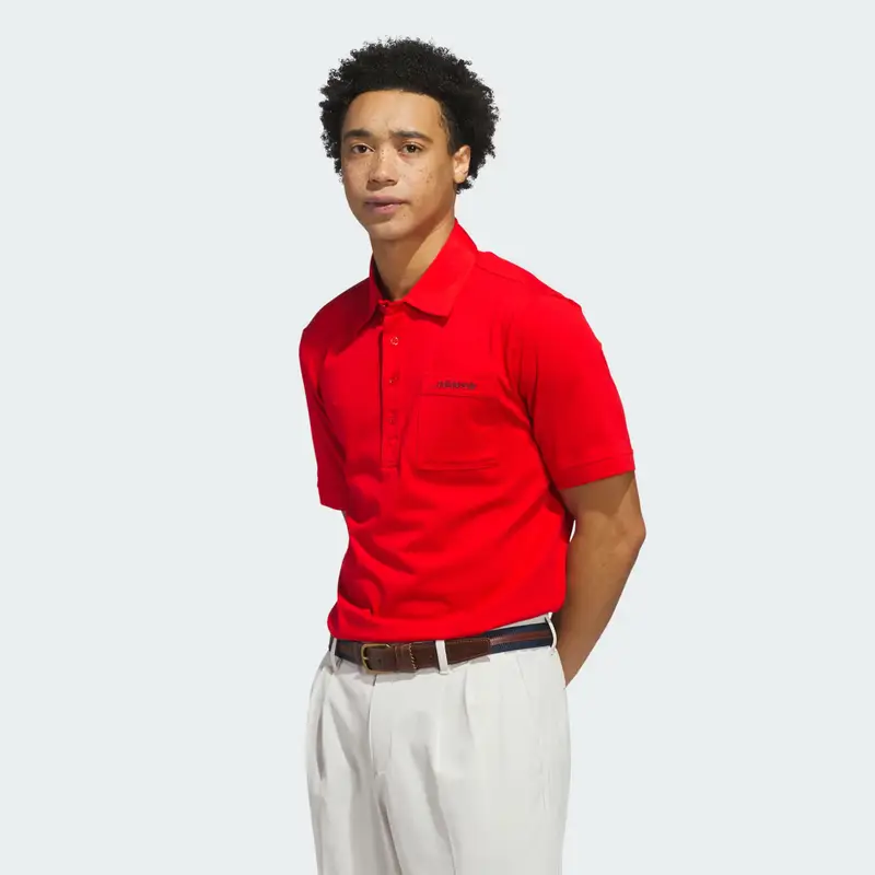 Adidas Polo Rosso 3139310 miniatura 3