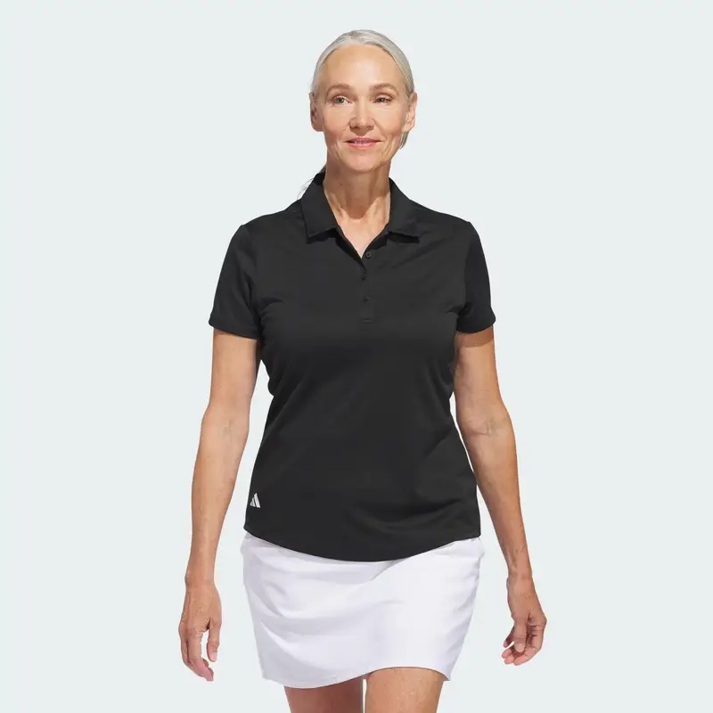 Polo Solid Performance Short Sleeve | Adidas Nero