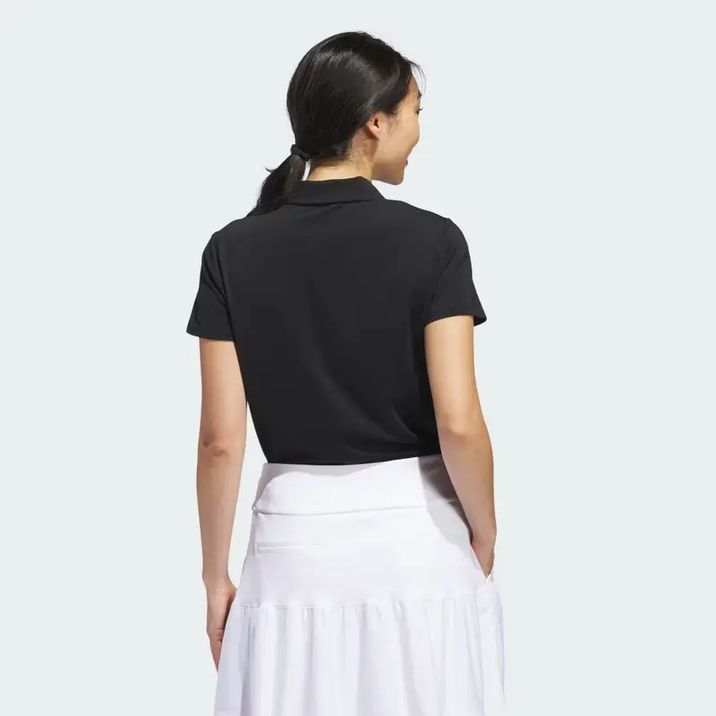 Polo Ultimate365 Solid Short Sleeve Black miniatura 2