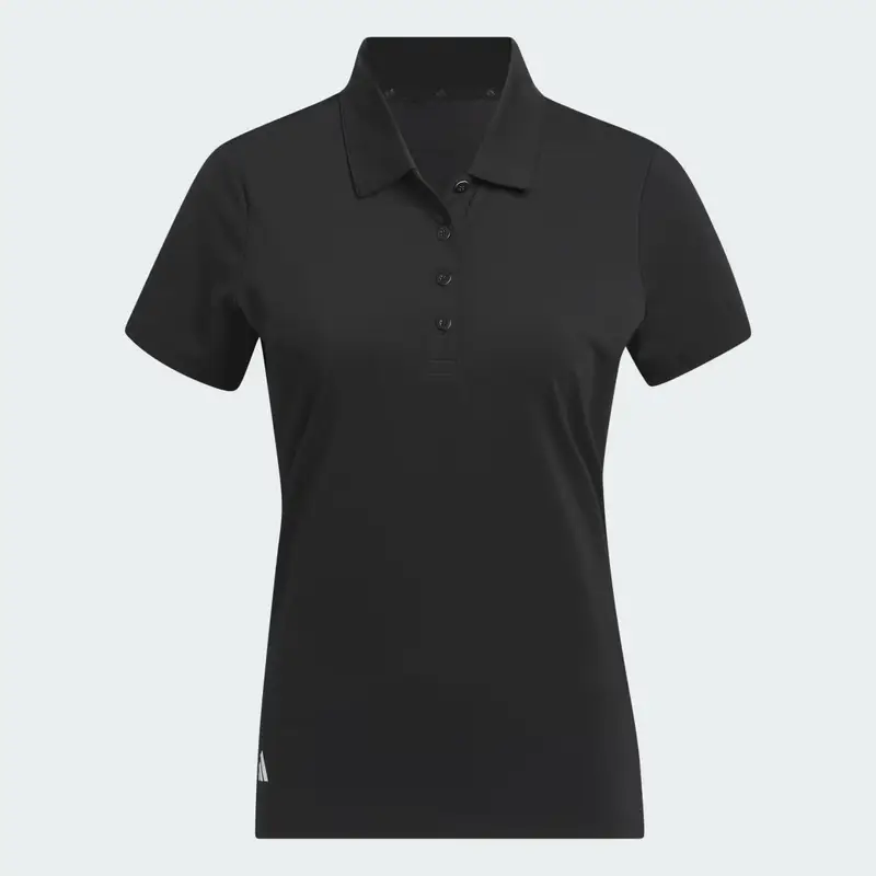 Polo Ultimate365 Solid Short Sleeve Black miniatura 4