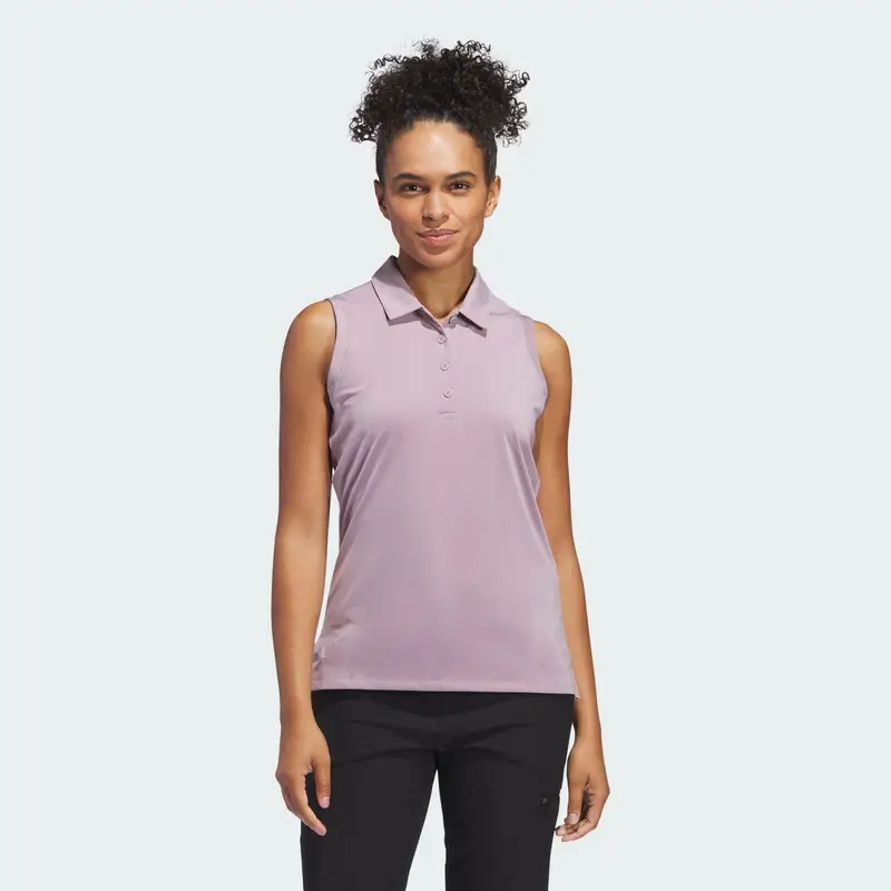 Polo Ultimate365 Solid Sleeveless | Adidas Lilla chiaro