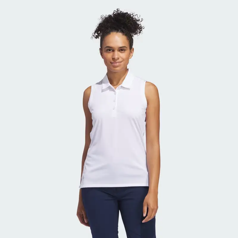 Polo Ultimate365 Solid Sleeveless White