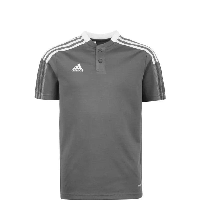Poloshirt Tiro 21 Unisex Kinder ADIDAS | Adidas Grigio