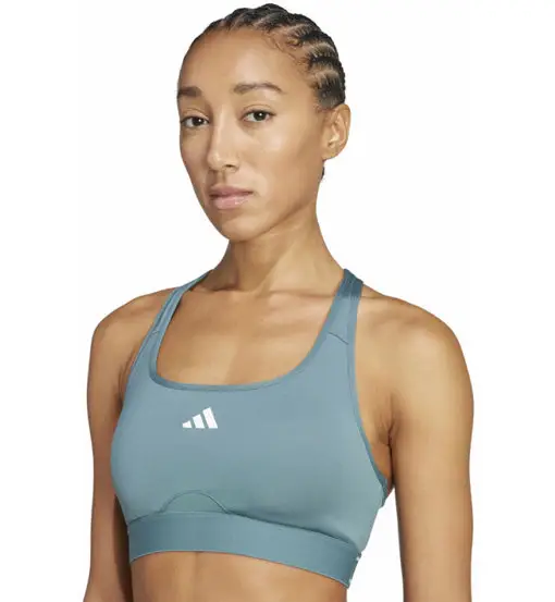 PowerReact Training W - reggiseno sportivo sostegno leggero - donna Green