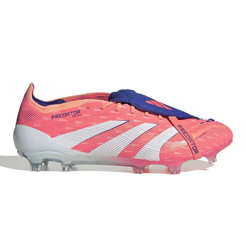 Predator Elite Ft Fg Arancio Bianco Blu - Scarpe Da Calcio Uomo EUR 44 / UK 9,5