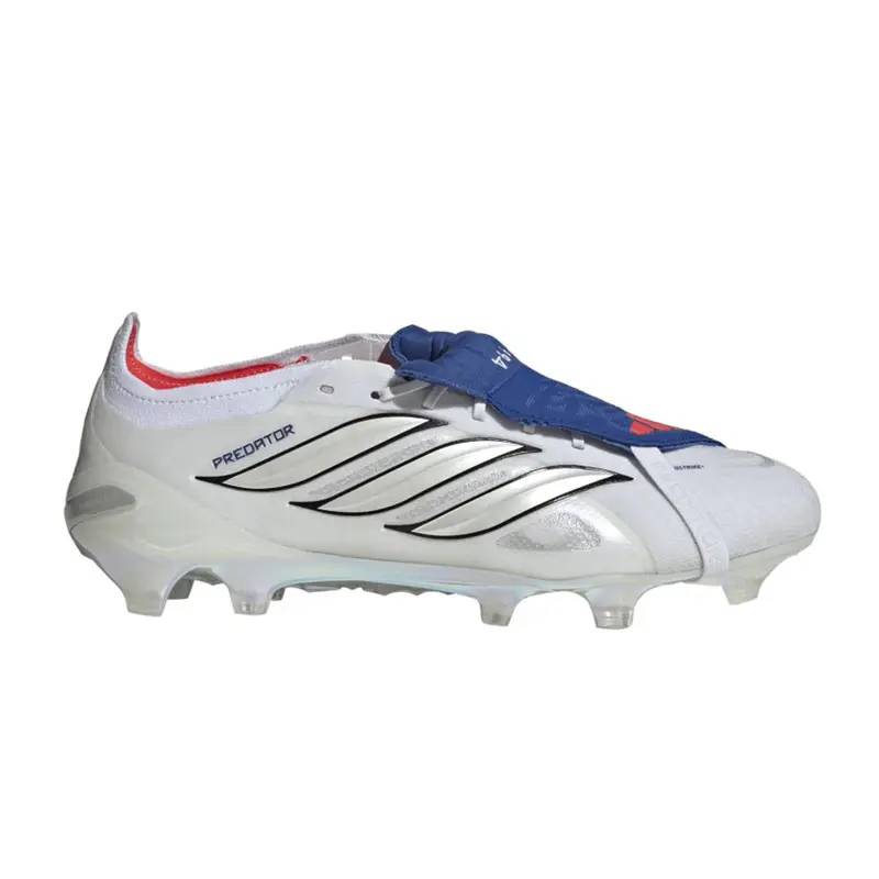 Predator Elite Ft Fg Bianco Blu - Scarpe Da Calcio Uomo EUR 46 / UK 11