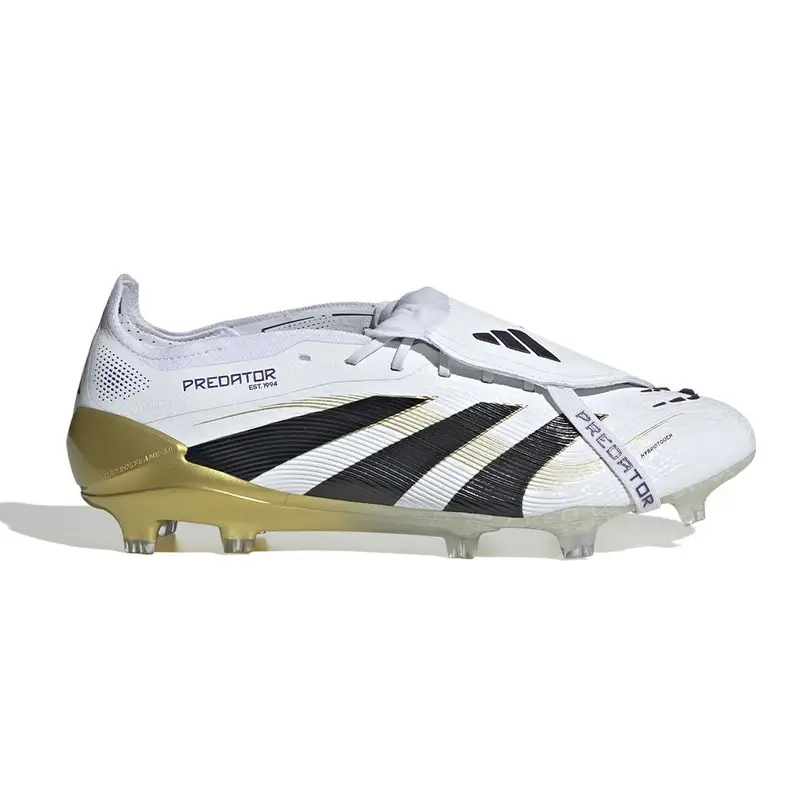 Predator Elite Ft Fg Bianco Oro - Scarpe Da Calcio Uomo EUR 46 / UK 11