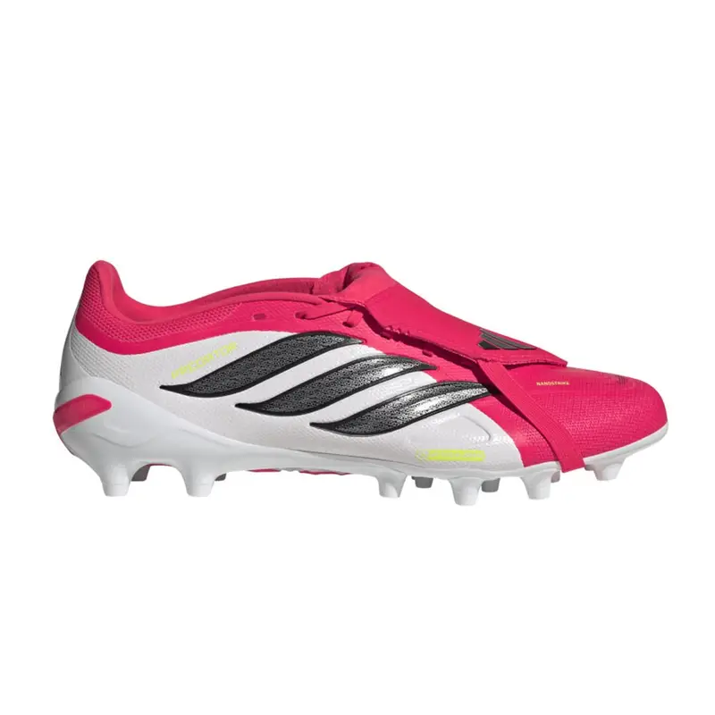 Predator League Ft Ag Rosso Nero Bianco - Scarpe Da Calcio Uomo EUR 43 1/3 / UK 9