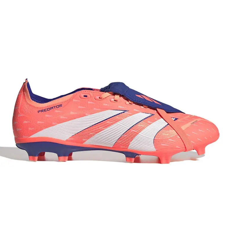 Predator League Ft Fg Mg Arancio Bianco Blu - Scarpe Da Calcio Uomo EUR 40 2/3 / UK 7