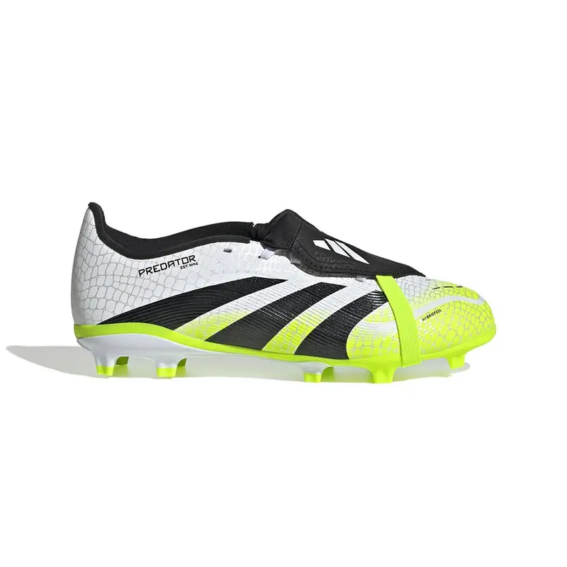 Predator League Ft Fg Mg Bianco Nero Lime - Scarpe Da Calcio Bambino EUR 36 / UK 3,5
