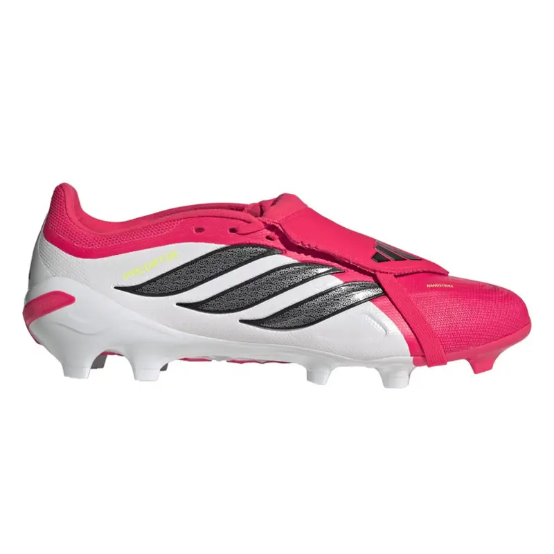 Predator League Ft Fg Rosso Nero Bianco - Scarpe Da Calcio Uomo EUR 42 2/3 / UK 8,5