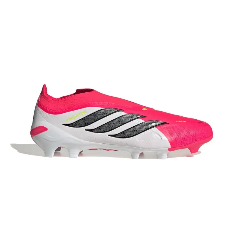 Predator League Ll Fg Rosso Nero Bianco - Scarpe Da Calcio Uomo EUR 40 2/3 / UK 7