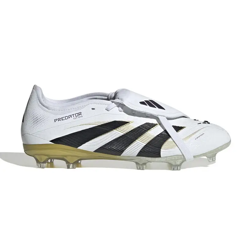 Predator Pro Ft Fg Bianco Oro - Scarpe Da Calcio Uomo EUR 40 / UK 6,5
