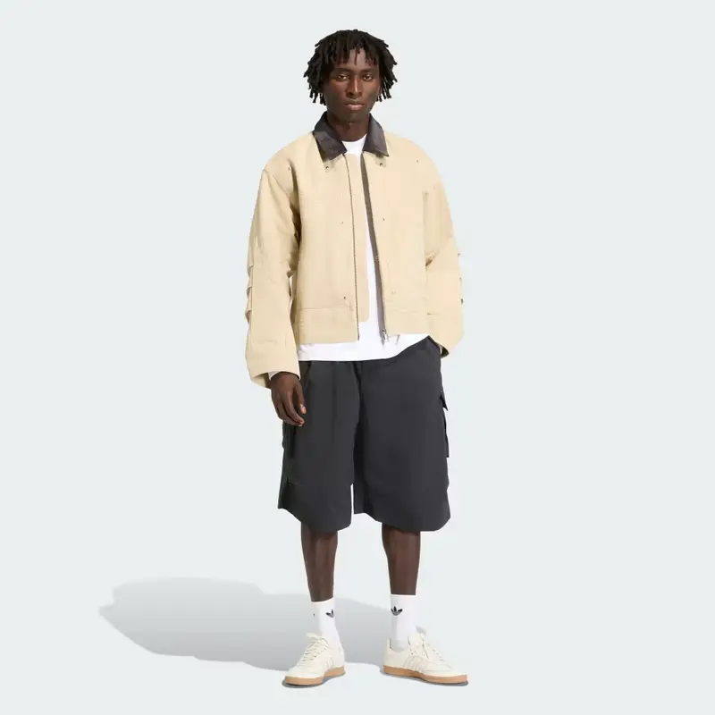 PREMIUM ESSENTIALS BOMBER GIACCA Stone Khaki miniatura 3