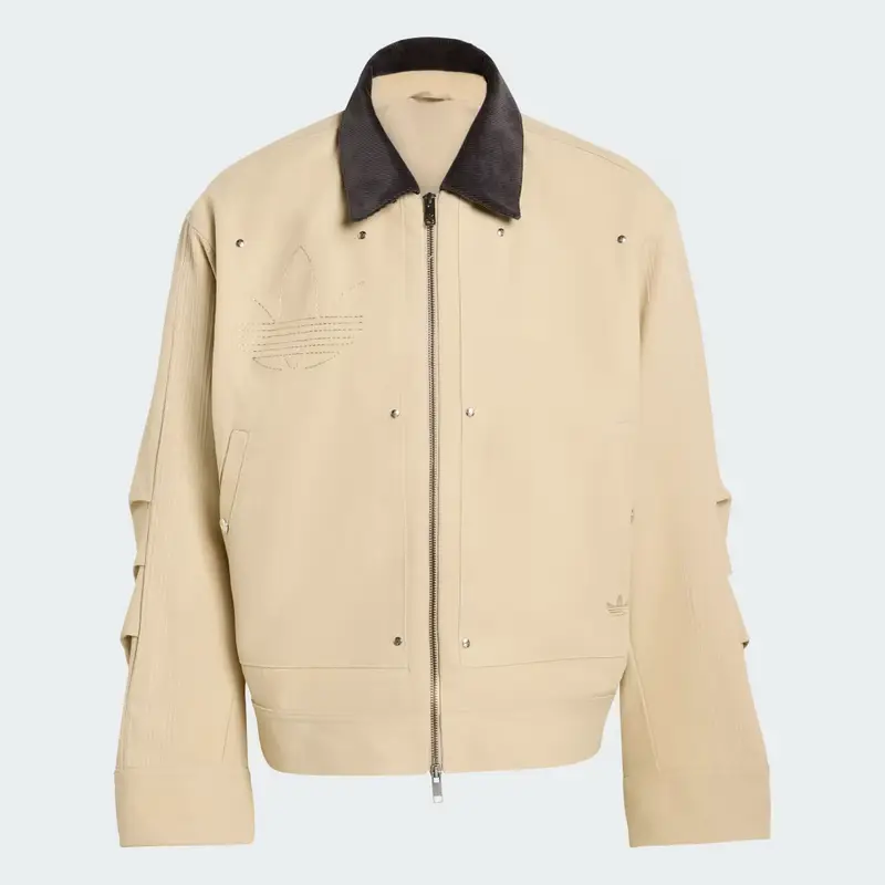 PREMIUM ESSENTIALS BOMBER GIACCA Stone Khaki miniatura 4