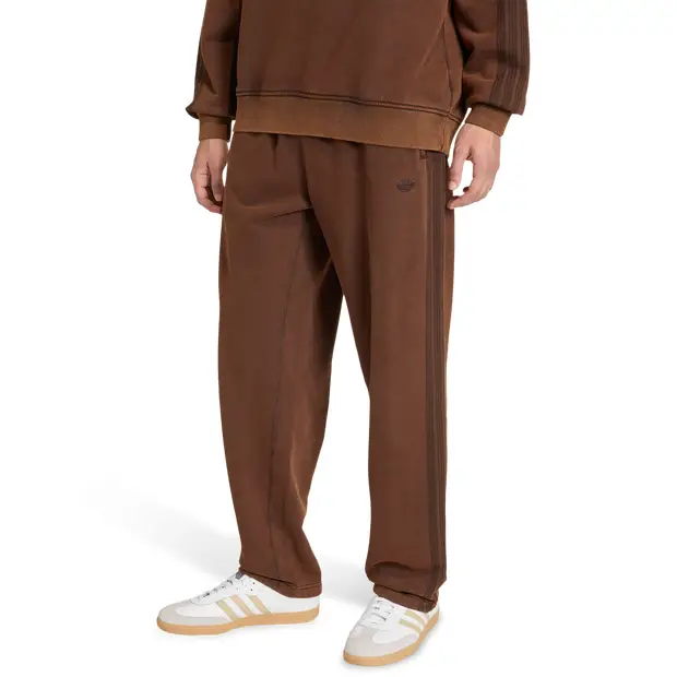 Premium Essentials Retro Washed Joggers Uomo - Pantaloni Marrone - di cotone Brown