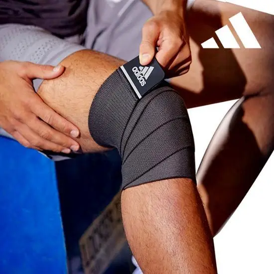 Protezione regolabile Adidas (ginocchio, gomito) Adjustable knee and elbow protectors miniatura 2