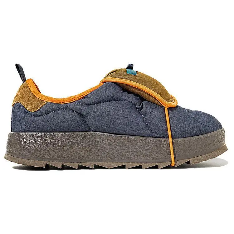 Puffylette Shadow Navy Sneakers Unisex Blu Bronzo-Più Dritto Arancione IF3956 37 miniatura 5