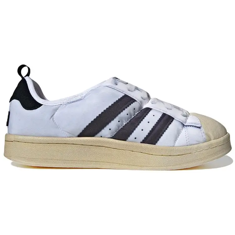 Puffylette Superstar Sneakers Unisex Bianche Calzature-Bianco Nucleo-Nero HP6697 37 miniatura 4